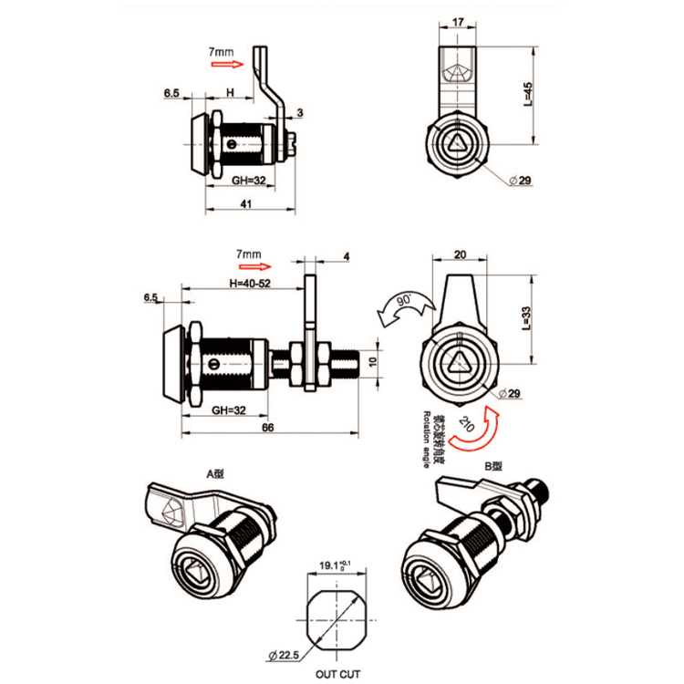 Kunci Mampatan Jenis Alat-A6082